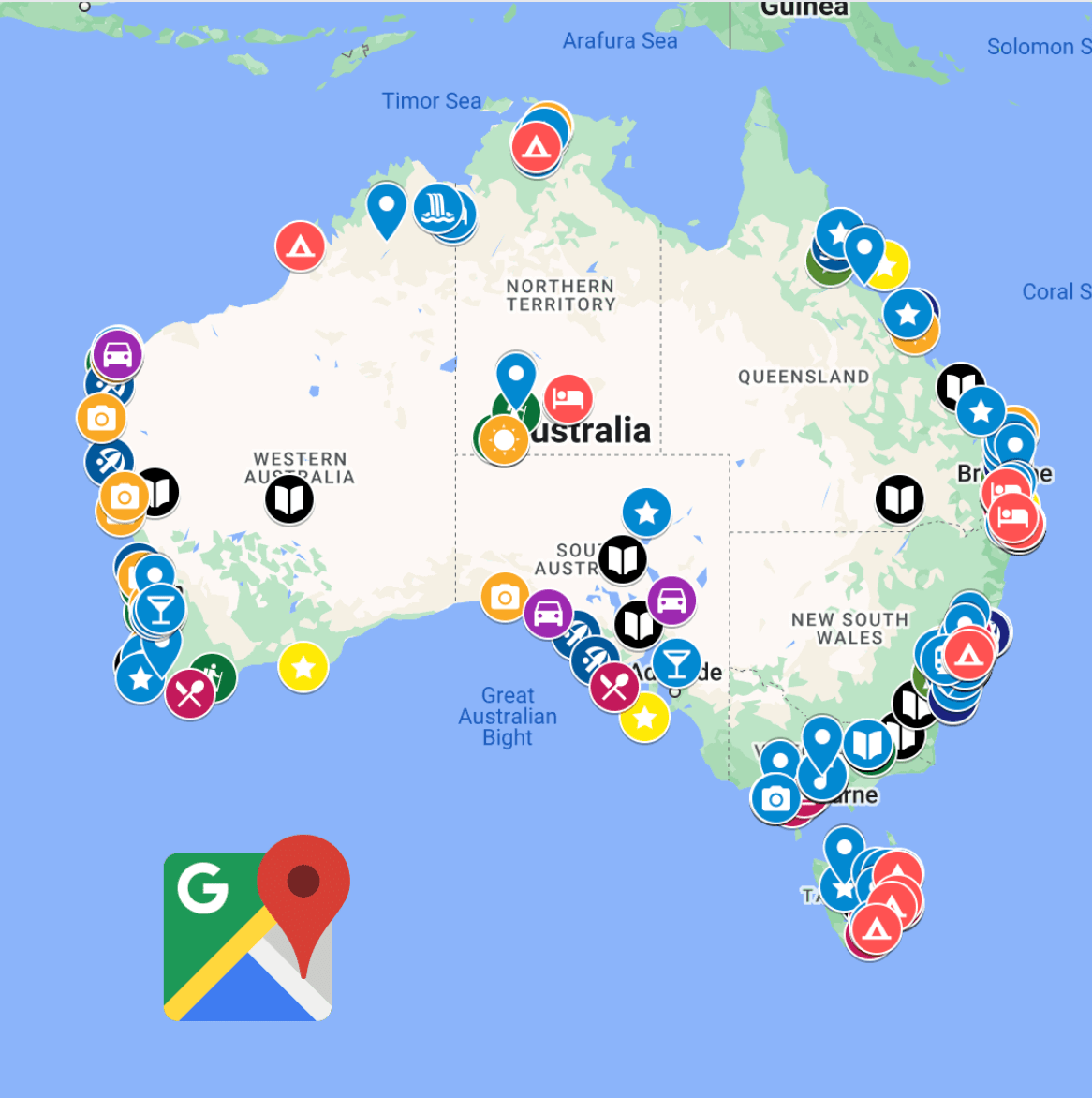 all-the-best-spots-in-australia-on-a-google-map-2023-guide